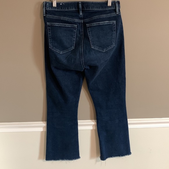 Womens LOFT high waist flare Demi crop Jean - Picture 2 of 2